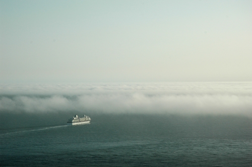 Nebel und Wolken