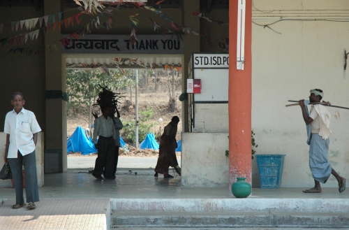 Ausblick auf Station
