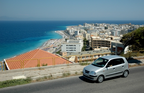 Ausblick auf Rhodos